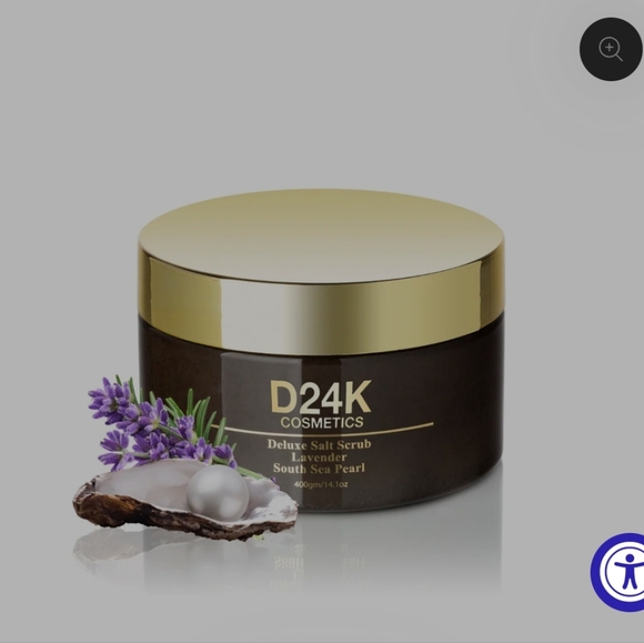 D24K Exfoliating Lavender Salt Scrub NEW